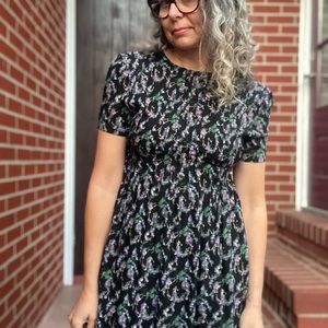 Vintage floral dress